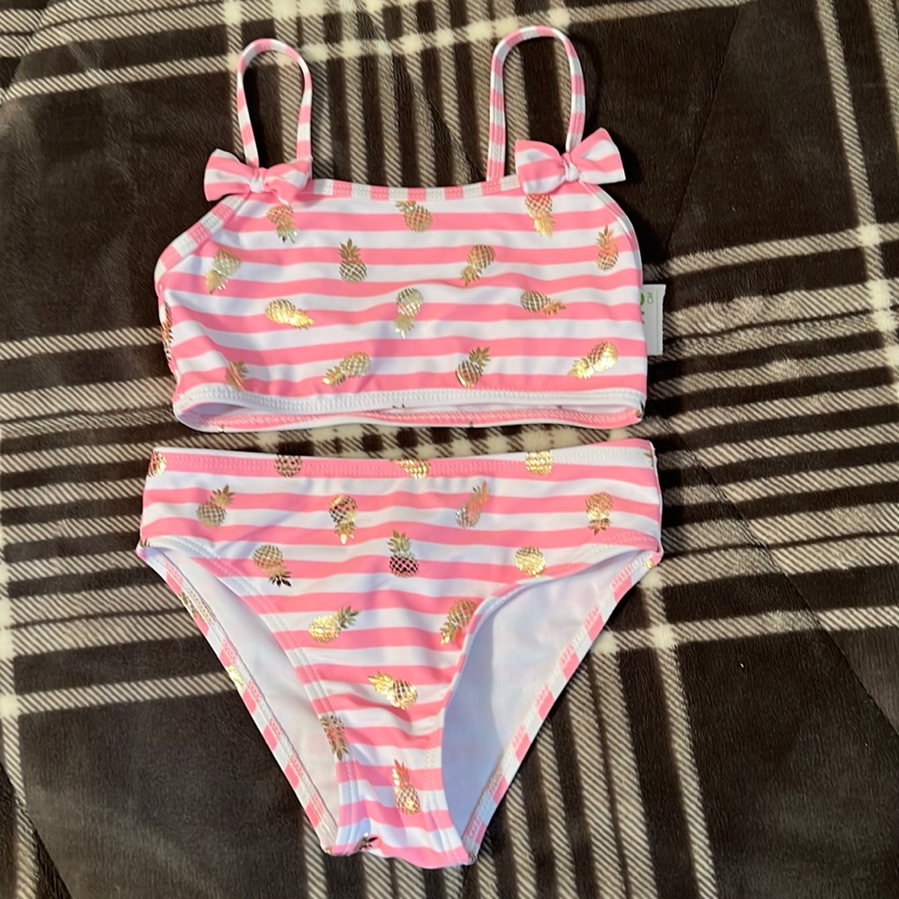 NWT Toddler girl 2 piece swimsuit